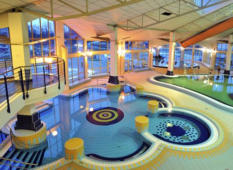 Populárny Sárvár v hoteli len kúsok od nádherného arboréta a termálnych kúpeľov.