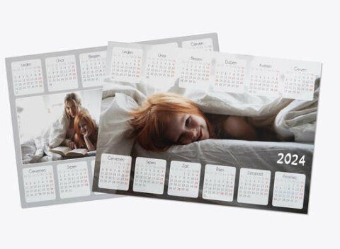 Nástenné či plánovacie fotokalendáre z vašich fotografií na rok 2024