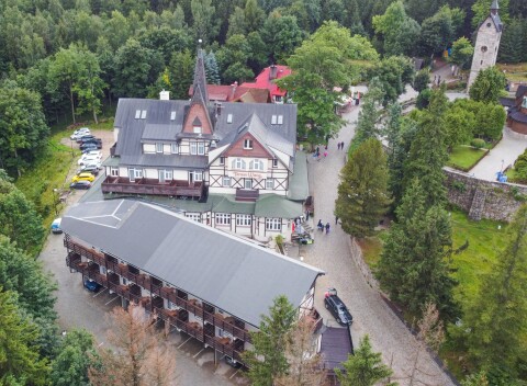 Poľsko: Krkonoše blízko lanovky na Sněžku v Hoteli Tarasy Wang *** s polpenziou a neobmedzeným wellness