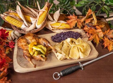 Pečená kačica pre 1, 2 aj 4 osoby v reštaurácii Rotoska, možnosť aj take away a donášky