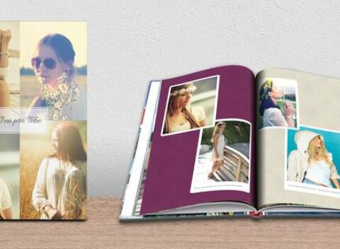 Poklad vo vašej knižnici v podobe fotoknihy vo formáte A4 s lepenou väzbou