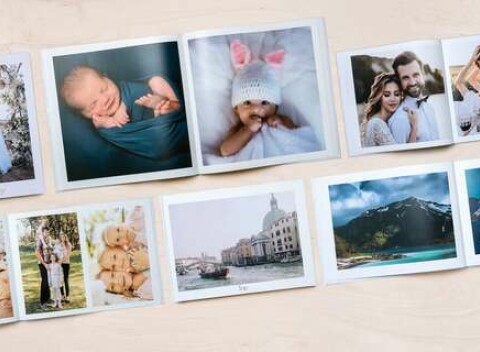 Ručne vyrábané exkluzívne fotoknihy v tvrdej väzbe s množstvom dizajnov