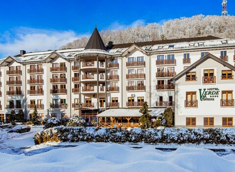 Kudowa-Zdrój: Hotel Verde Montana Wellness & Spa **** s polpenziou, neobmedzeným wellness a vyžitím pre deti