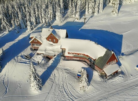 Krkonoše v Špindlerovom Mlýne v Horskej chate Sedmidolí pre páry aj rodiny + polpenzia
