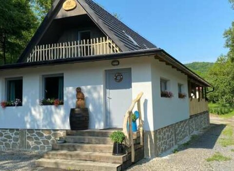 Chata Pekný les až pre 11 osôb v centre agroturisticého areálu