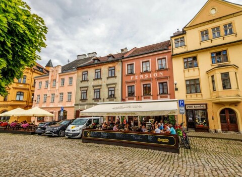 Pobyt len 250 m od hradu Loket v Penzióne Atmosféra *** s raňajkami/polpenziou, welcome drinkom a kávou