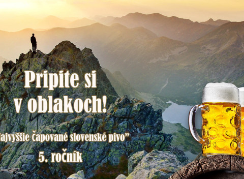 Pivo na Východnej Vysokej - pripite si s nami a zároveň prispejte na dobrú vec v našich Tatrách.