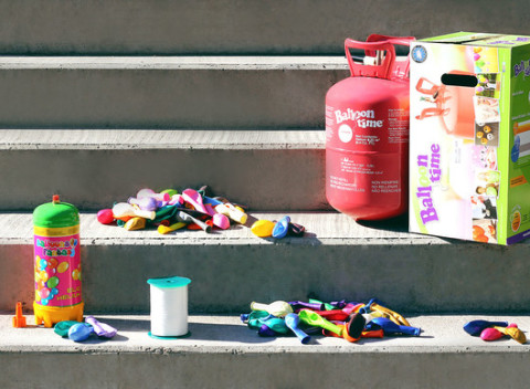 Hélium vrátane 30, 50 alebo 100 balónikov na párty, svadbu, večierok či zábavu.