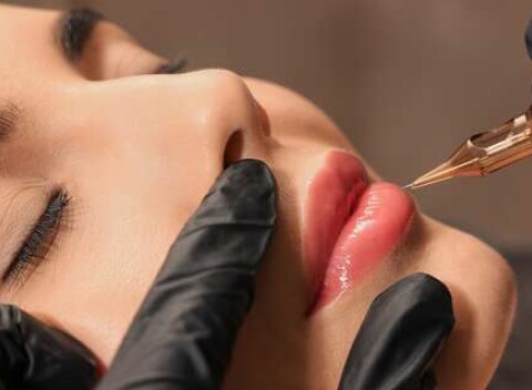 Permanentný make-up: Aquarell lips aj horné očné linky a microblading v centre tvárovej kondície DIAMONDFACE