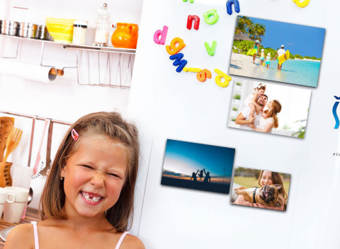 Originálne fotomagnetky s vašimi najkrajšími fotografiami - na výber 4 veľkosti.