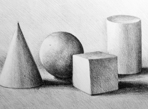 Dvojmesačný kurz kresby základných geometrických objektov v Starom Meste.