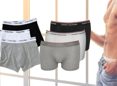 Pánske boxerky Calvin Klein alebo Tommy Hilfiger (3 ks v balení). Kvalita za rozumnú cenu.