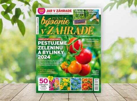 Čítajte a inšpirujte sa časopisom Pekné bývanie V ZÁHRADE po celý rok