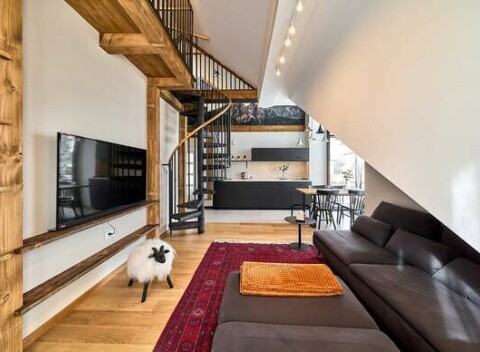 Moderné rodinné apartmány s neobmedzeným wellness v srdci Zakopaného 50 m od ulice Krupowki v aparthoteli Giewont