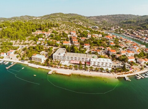 Chorvátsko: Ostrov Korčula priamo na pláži v Hoteli Posejdon *** s all inclusive stravou aj nápojmi + animácie