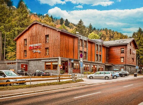 Krkonoše: Pec pod Sněžkou v Pensione Relax s polpenziou a privátnym wellness (sauna, vírivka) + welcome drink
