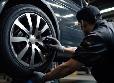 Výmena alebo prezutie kolies s vyvážením a kontrola opotrebenia bŕzd v CRASH-Car Service