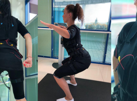 Cvičenie pomocou impulzov s Miha Bodytec. Tréningový program vytvorený presne na mieru.