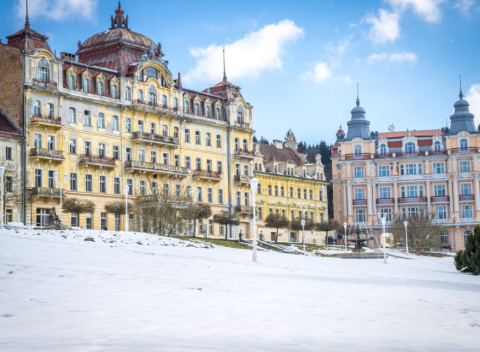 Mariánské Lázně: pobyt s polpenziou a až 28 procedúrami v Hoteli Pramen ***.