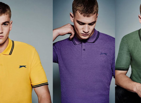 Športové tričká a polokošele značky Slazenger - svetoznáma tenisová značka.