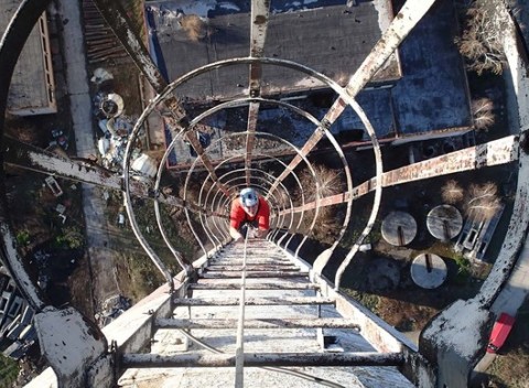 Adrenalínová súťaž – zdolaj 110 m komín a vyhraj rafting výlet v Rakúsku.