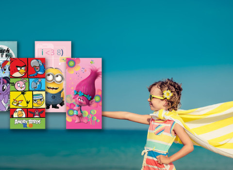 Detské bavlnené osušky s obľúbenými rozprávkovými postavičkami, na výber rôzne veľkosti.