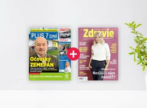 Ročné predplatné: balík PLUS 7 DNÍ + ZDRAVIE - množstvo zaujímavých reportáží, aktuálnych káuz, záhad a postrehov zo spoločnosti
