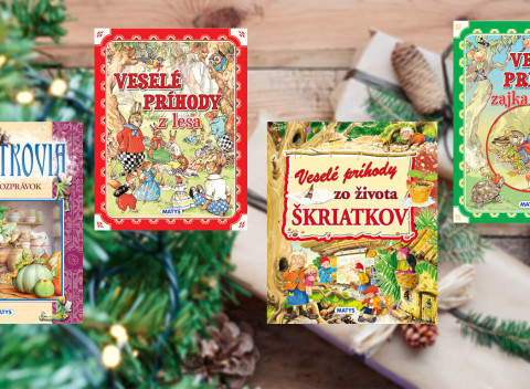 Detské knižky z vydavateľstva Matys - darujte deťom na Vianoce rozprávkový darček.