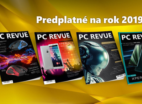 Ročné online predplatné magazínu PC Revue na rok 2019. Inteligentné čítanie pre každého.