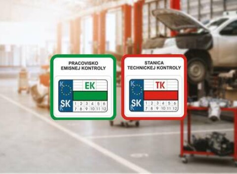 Technická a emisná kontrola osobného, nákladného vozidla alebo motocykla
