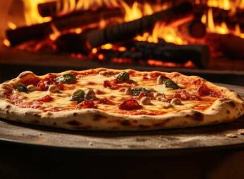 Klasická alebo bezlepková pizza pripravená na dreve v detskom kútiku Luckyland aj na Take Away v Bratislave