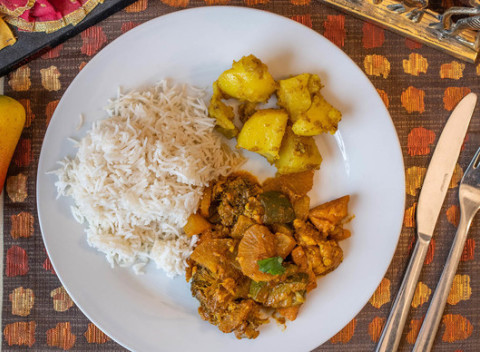 Obedové menu v reštaurácii Maharadža. Pochutnajte si na nezabudnuteľnom exotickom jedle.