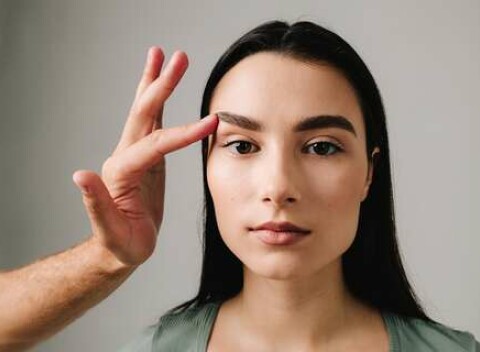 Plazmalifting očných viečok špeciálnym plazmovým perom v centre tvárovej kondície DIAMONDFACE