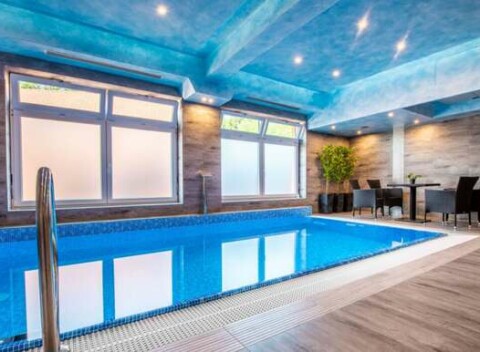 Vstup do wellness centra Penziónu Centrál v Oščadnici