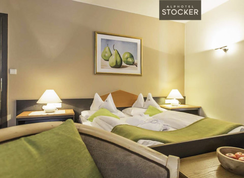 Zimná lyžovačka v Alphoteli Stocker*** s polpenziou, gala večerou a relaxom v saunovom svete.