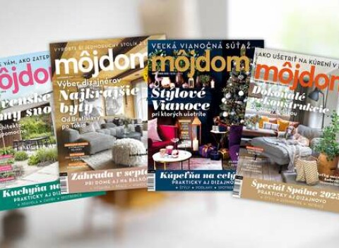 Ročné predplatné časopisu Môj dom - 8x časopis k vám domov