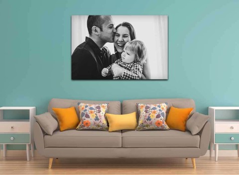 Lepšie ako dielo od veľkých umelcov. Obraz na plátne z vlastnej fotografie, na výber rôzne veľkostí.