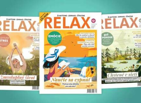 Ročné predplatné magazínu Relax o zdravom životnom štýle