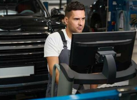 Diagnostika a kontrola geometrie auta cez počítač v autoservise LongLife