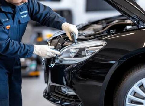 Renovácia predných svetlometov v Crash Car Service