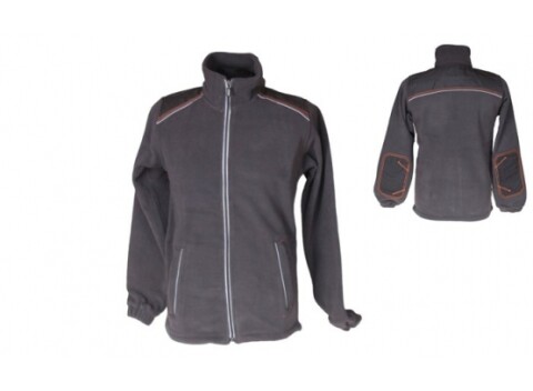 Fleecová mikina KNOXFIELD oranžová vel.XS