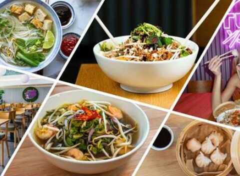 Polievka PHO alebo Bun Nam Bo v novom modernom vietnamskom bistre TUSI v centre Bratislavy