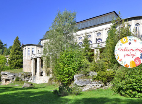 Veľká noc s plnou penziou, wellness a oddychom v liečivých vodách Kúpeľov Vyšné Ružbachy.