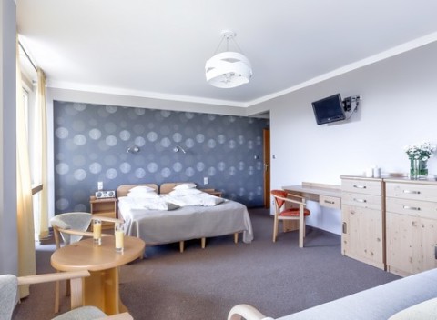 Dovolenka s polpenziou a bazénom v horskom hoteli Rysy len 1 km od Termy Bukowina.