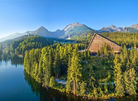 Vysoké Tatry s výhľadom na Štrbské pleso: Hotel Patria **** s prepychovým neobmedzeným wellness + polpenzia