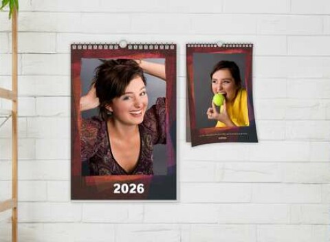 Nástenný fotokalendár 2026 na výšku alebo na šírku z vašich najkrajších záberov