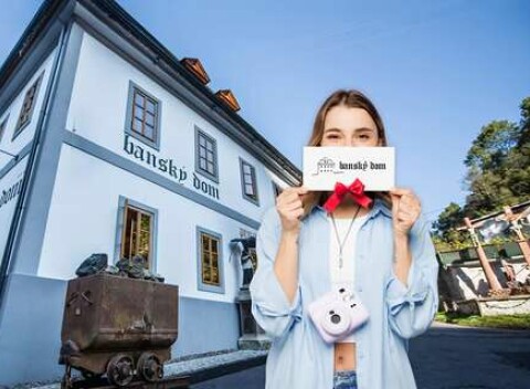 Darčekové poukážky na ubytovanie a služby v penzióne Banský dom*** v krásnych Štiavnickým vrchoch