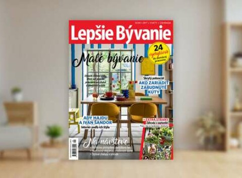 Ročné predplatné mesačníka LEPŠIE BÝVANIE
