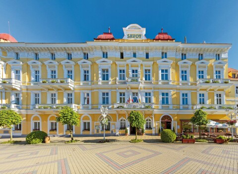 Františkovy Lázně: Pobyt v Spa Hoteli Savoy **** s polpenziou, procedúrami, bazénom a saunou + hudobné večery