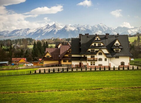 Poľské Tatry štýlovo: Białka Tatrzańska v Penzióne Silverton s raňajkami, saunou a fitness + vírivka a víno